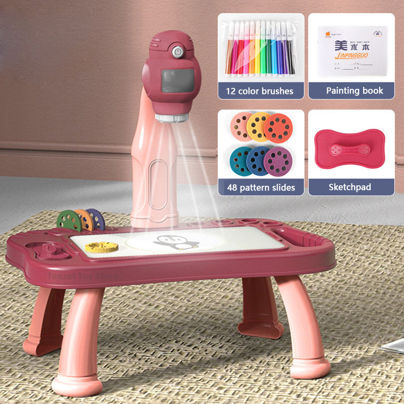 Kids Toys Drawing - Ensemble de Table de peinture pour