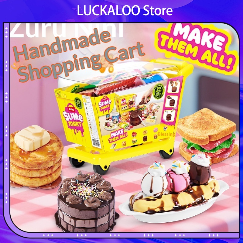 Kids Toys Kitchen Set - Zuru Mini Slime Mart Chariot de