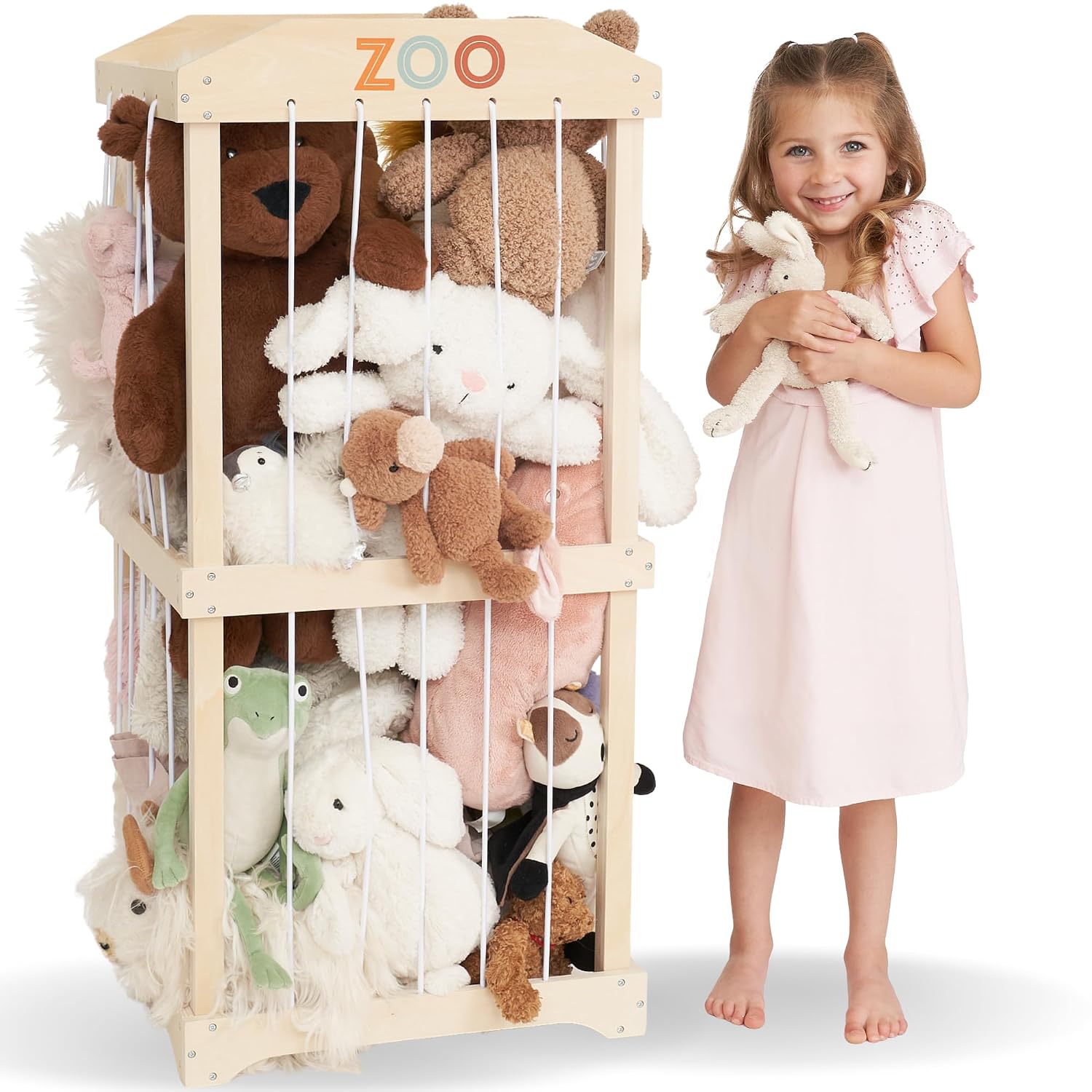 Kids' Toy - Grand étagère de rangement verticale autoportante