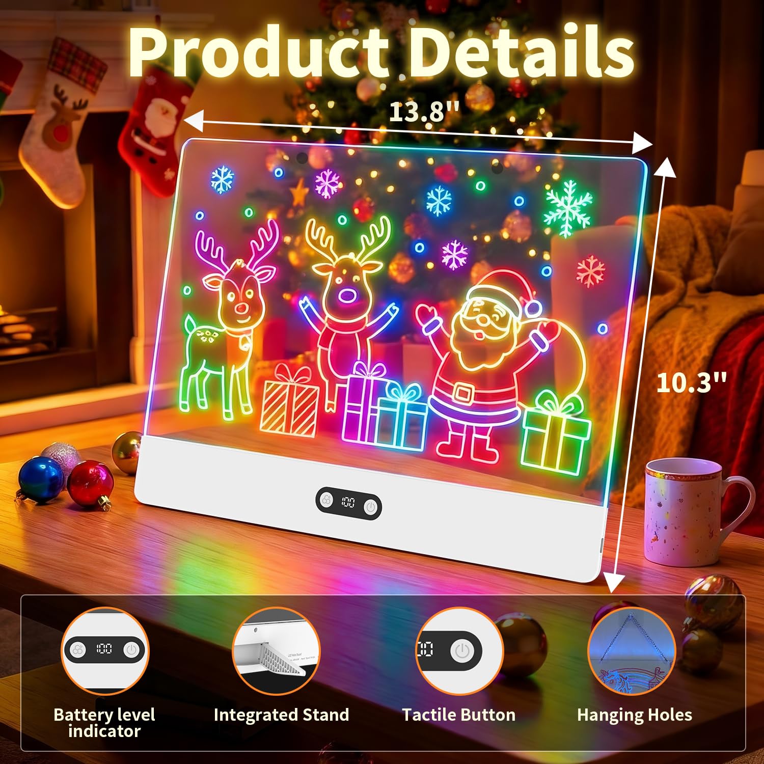 Tableau de dessin LED recharge - Kids Toys Drawing avis et prix