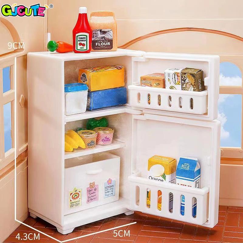 Réfrigérateur blanc avec ensem - Kids Toys Kitchen Set avis et prix