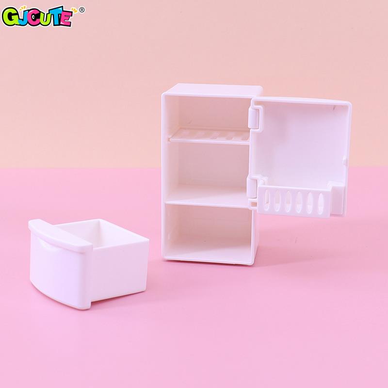 Réfrigérateur blanc avec ensem - Kids Toys Kitchen Set avis et prix