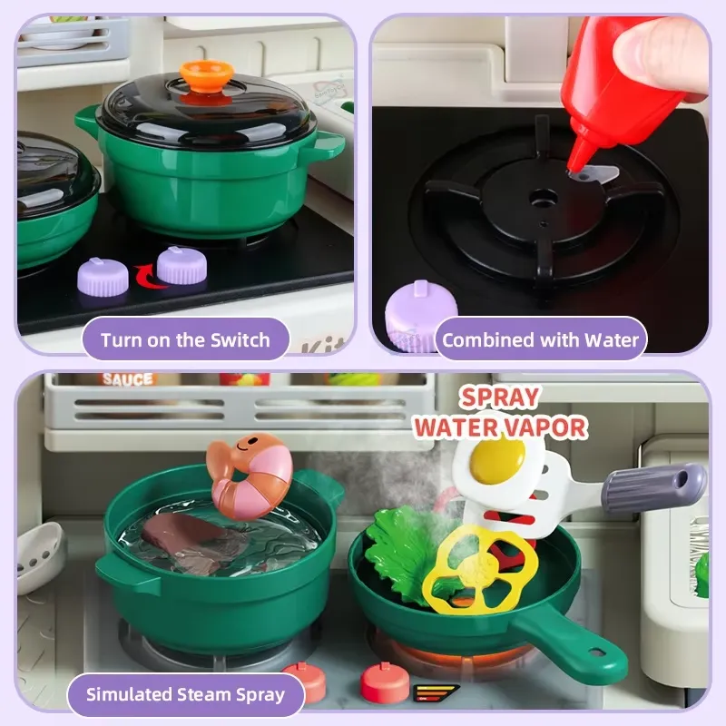 Grande cuisine de jeu d'imitat - Kids Toys Kitchen Set avis et prix