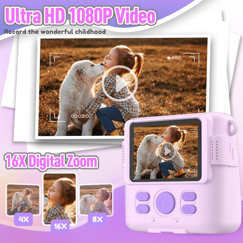 Appareil photo à impression in - Kids Toys Drawing avis et prix