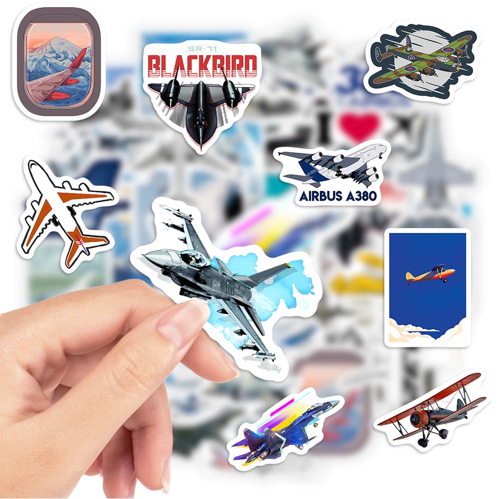 Autocollants d'avion de combat - Kids Toys Laptop avis et prix