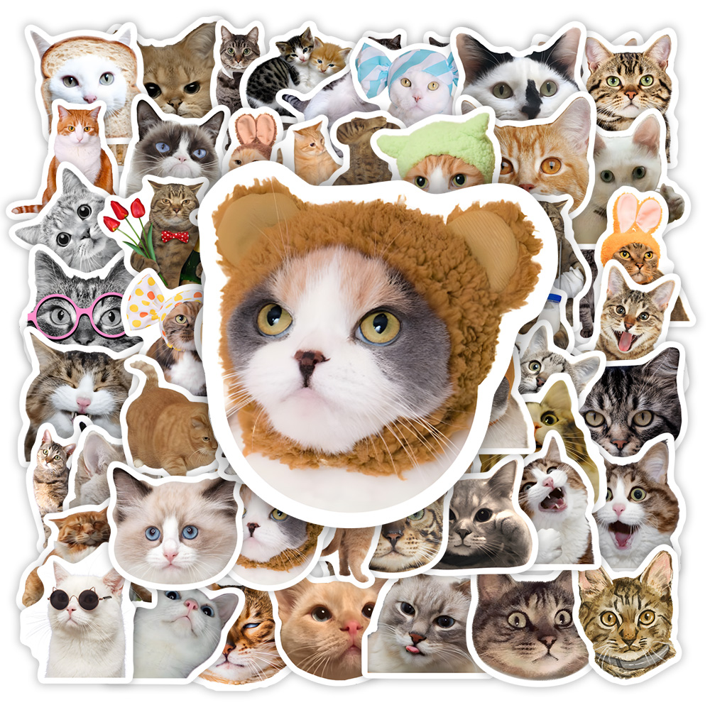 Autocollants de chat drôle pou - Kids Toys Clipart avis et prix