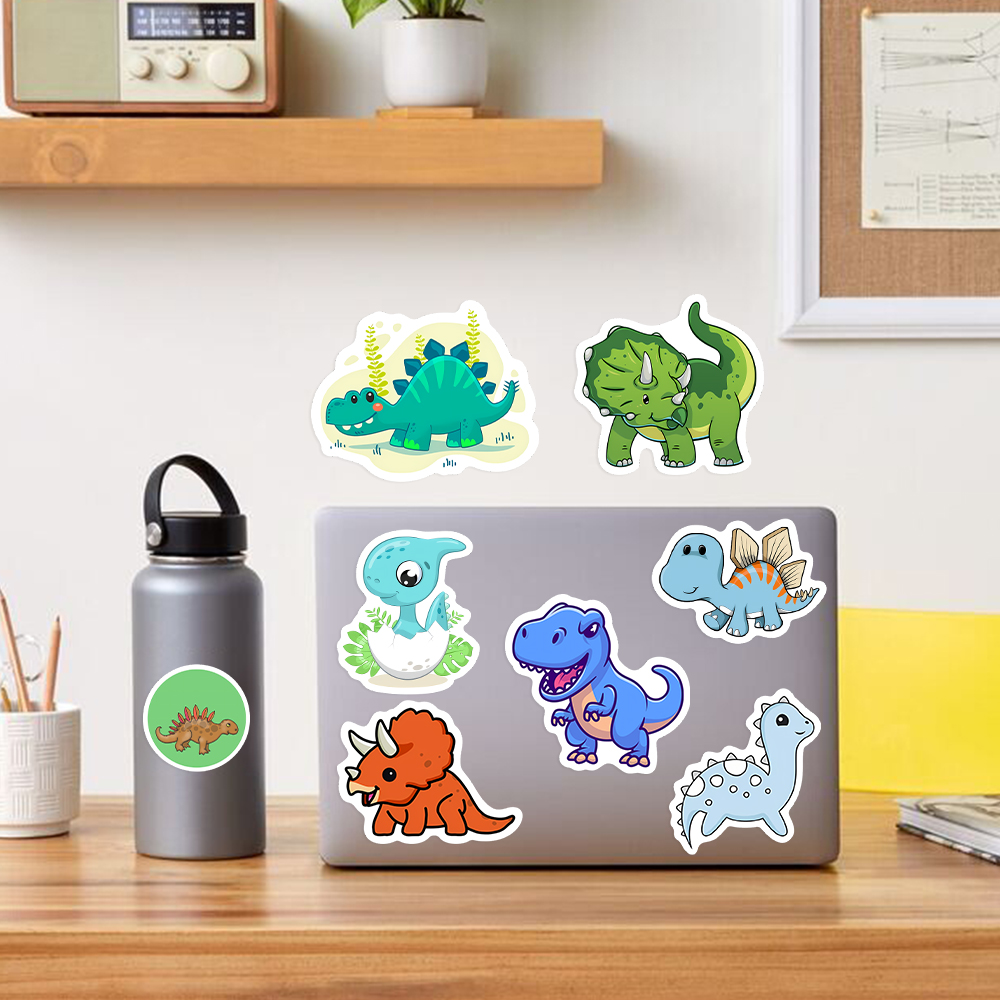 Autocollants dinosaures mignon - Kids Toys Laptop avis et prix