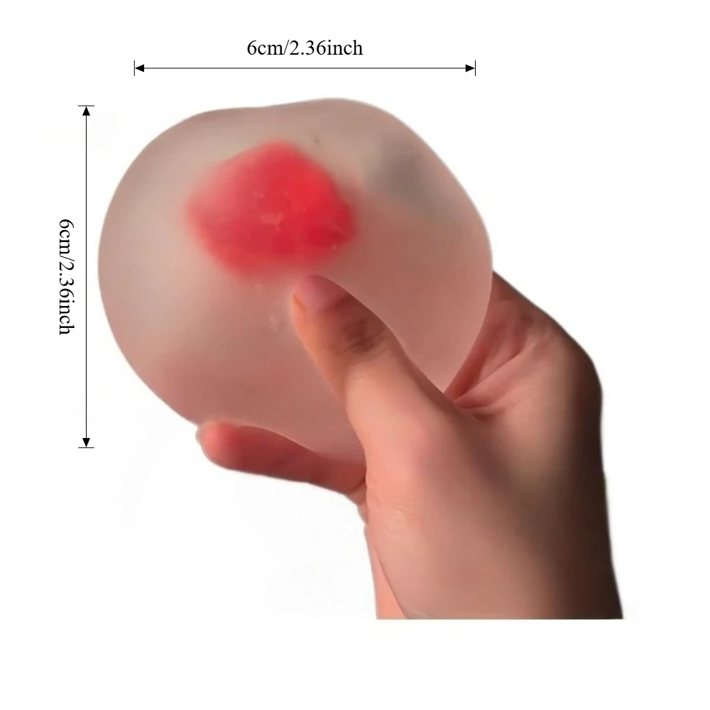 Balle anti-stress fraise soupl - Kids' Toy avis et prix