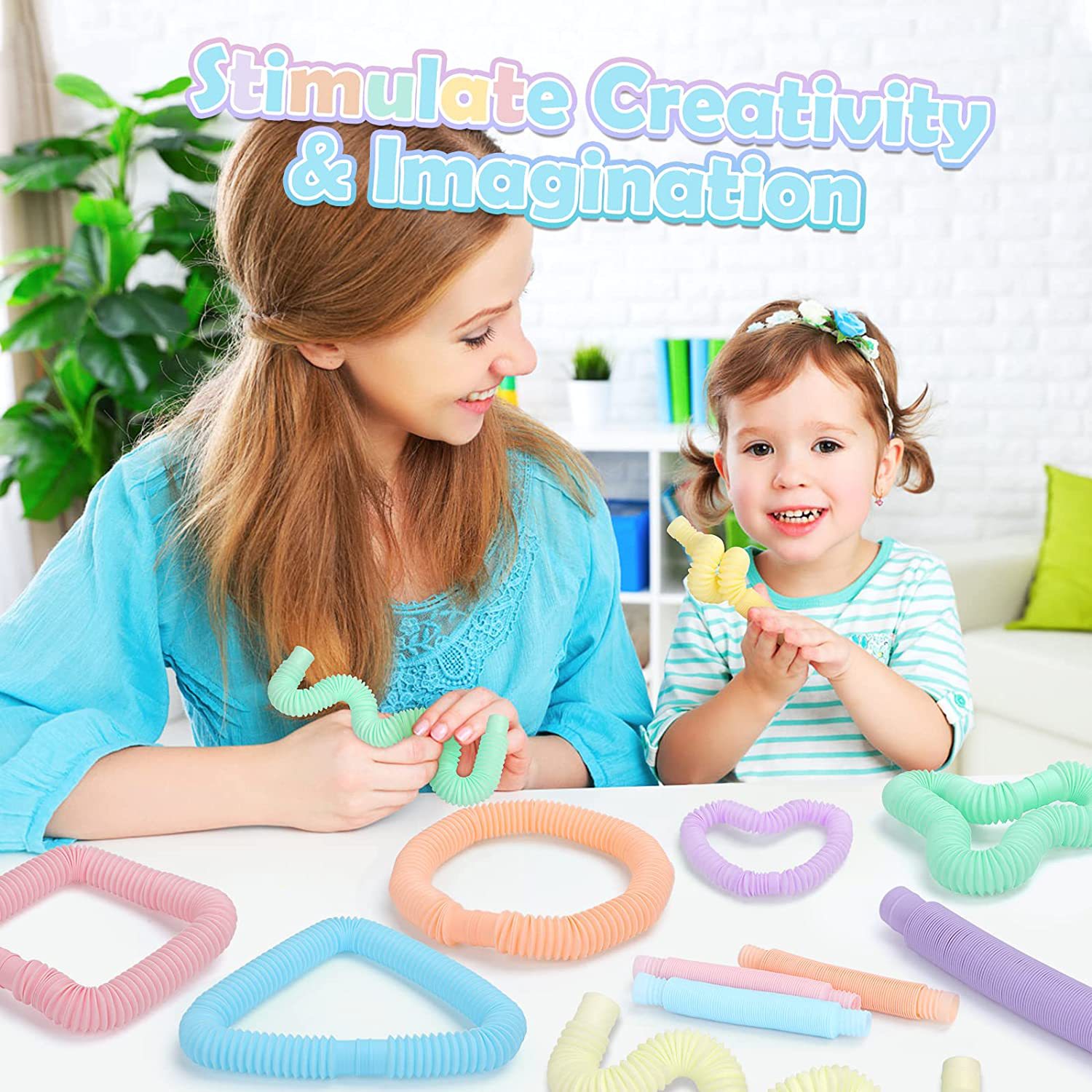 Tubes colorés extensibles, tuy - Kids Toys Play Youtube avis et prix