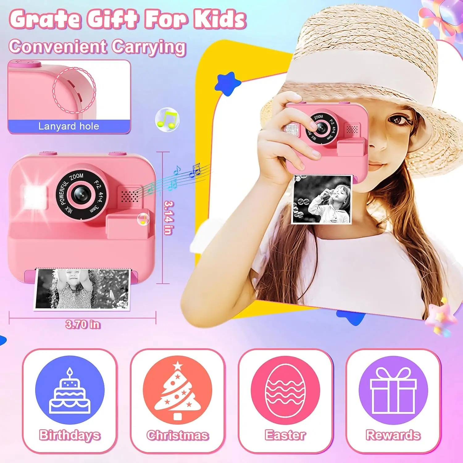 NewInstant caméra d'impression - Kids Toys Top View avis et prix