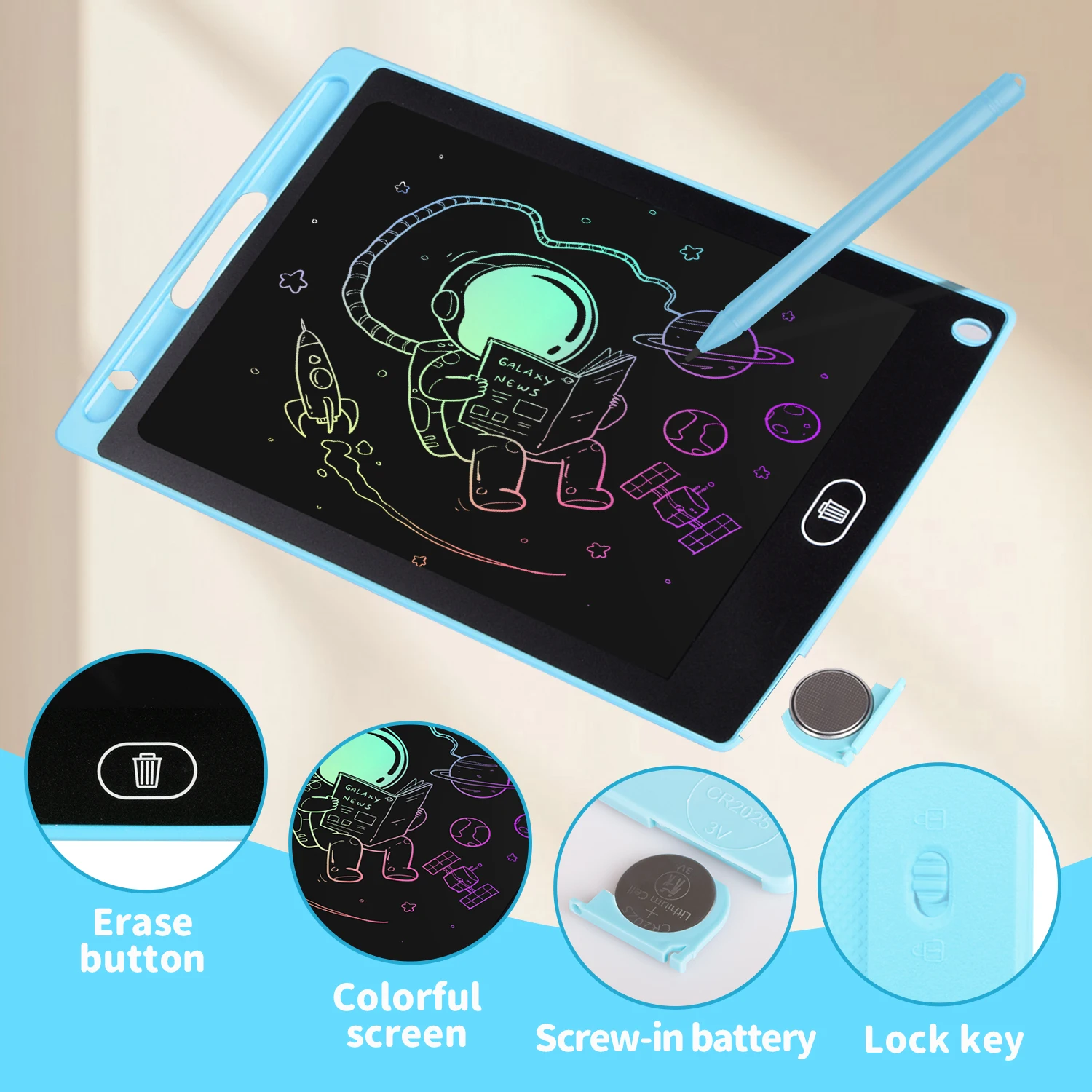 Tablette d'écriture LCD de 8.5 - Kids Toys Drawing avis et prix